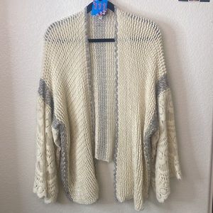 Anthropologie knit waterfall open sweater. One size fits most